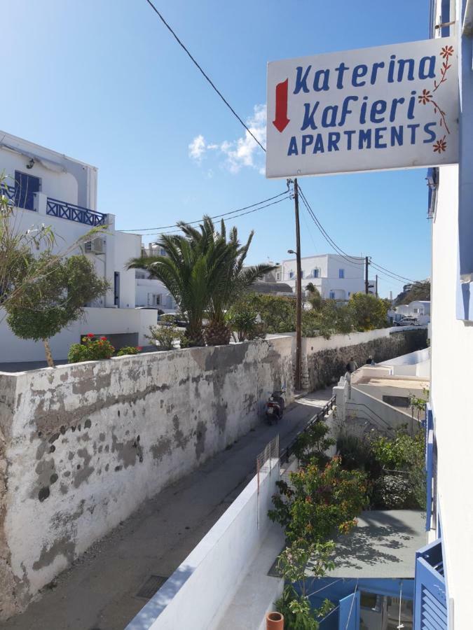 Katerina Kafieri Apartments Firostefani Dış mekan fotoğraf